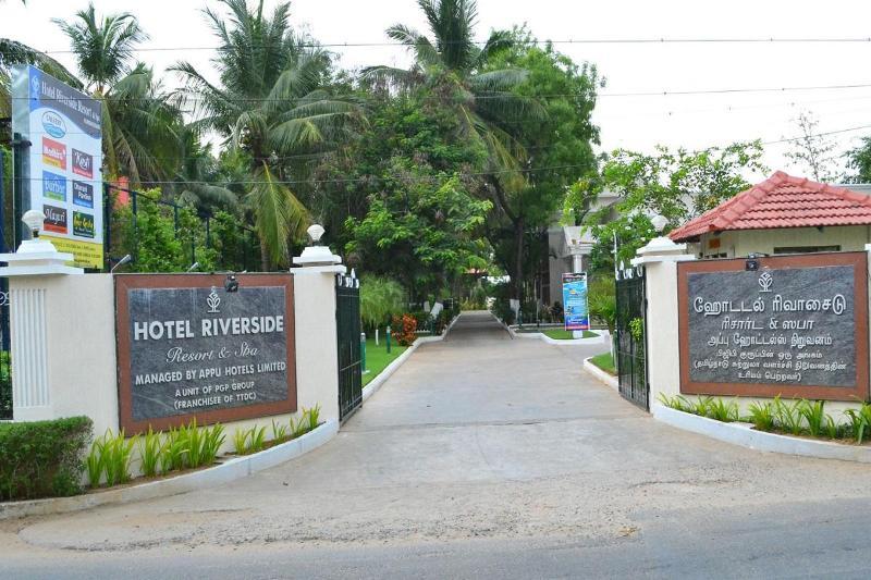 Hotel Riverside Resort And Spa Kumbakonam Bagian luar foto
